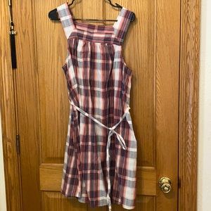 Square neck mini dress